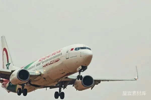 高清摄影 摩洛哥皇家航空的飞机
