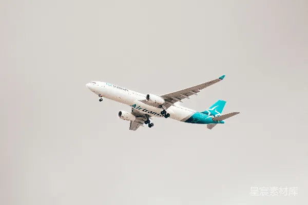 高清摄影 翱翔的空中巨兽：Air Transat客机