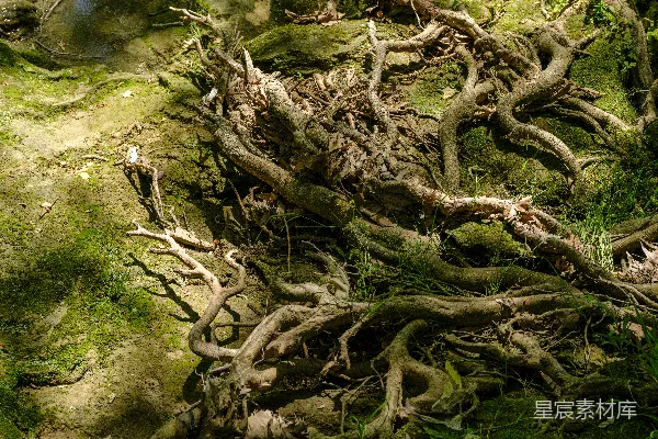 高清摄影 树根的自然之美