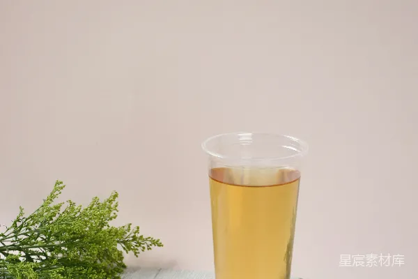 高清摄影 夏日清凉一杯茶