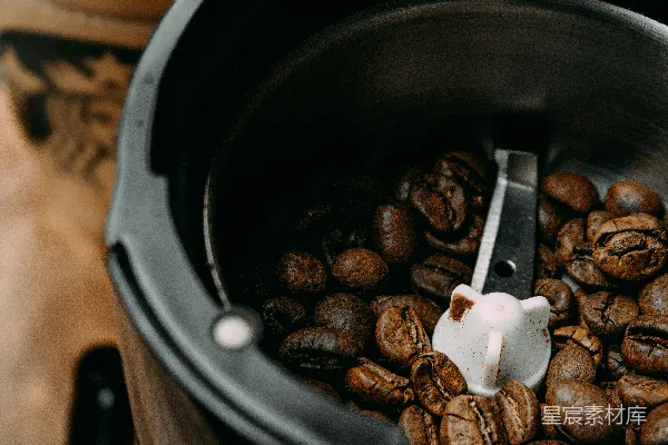高清摄影 咖啡豆研磨器