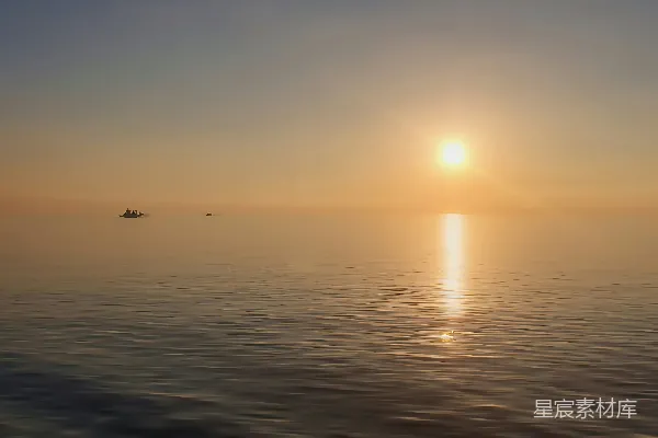 高清摄影 夕阳海景