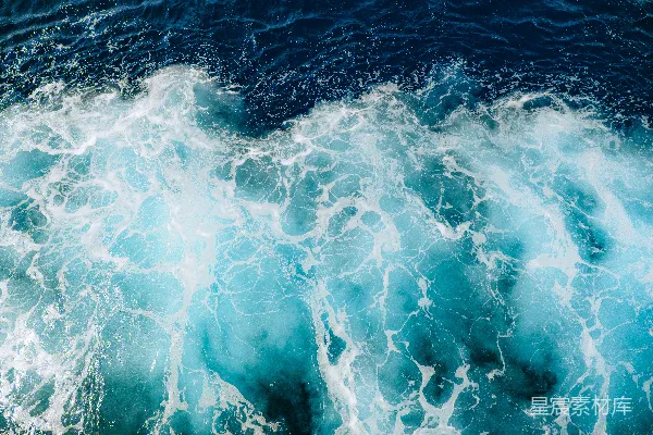 高清摄影 海洋的波浪纹理
