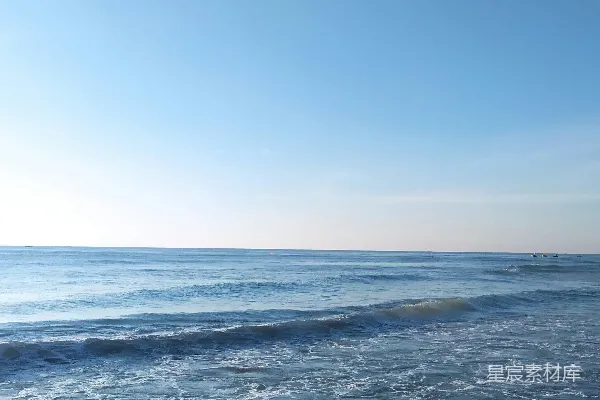 高清摄影 蔚蓝海岸：宁静的海景