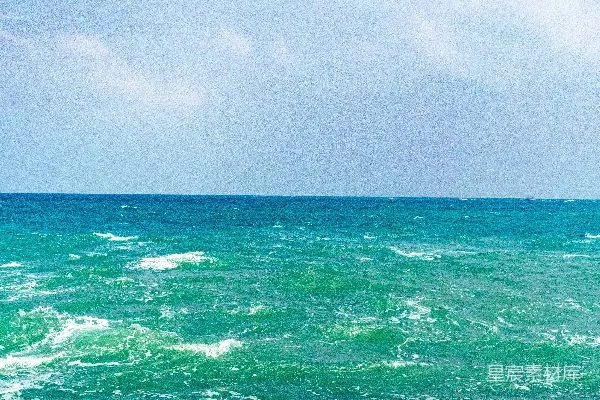 高清摄影 碧海蓝天下的宁静