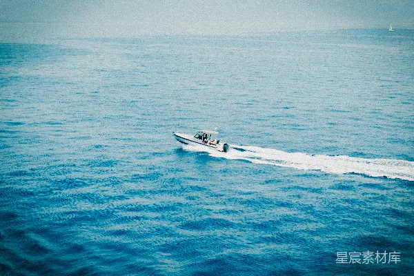 高清摄影 海上快艇