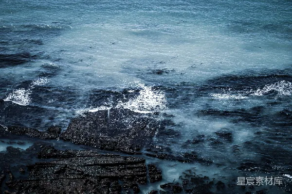 高清摄影 海岸的波涛