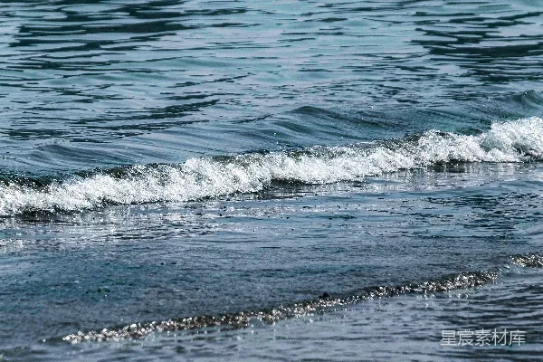 高清摄影 海浪的轻柔波动
