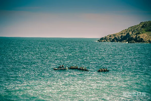 高清摄影 海上军事训练场景