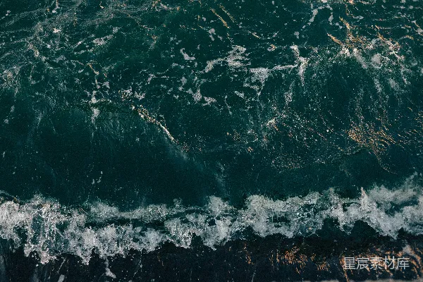 高清摄影 波涛汹涌的海面