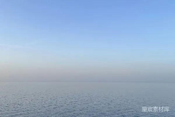 高清摄影 宁静的海平线