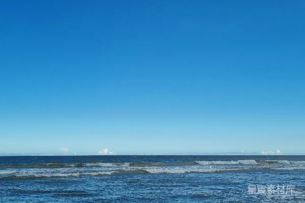 高清摄影 海滩上的宁静时刻