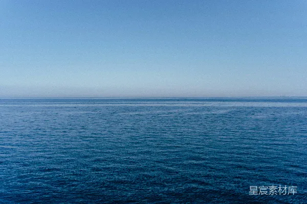 高清摄影 宁静的海平线