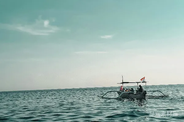 高清摄影 宁静的海上之旅