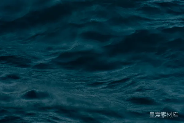 高清摄影 深蓝海洋波浪