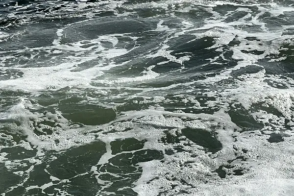 高清摄影 波涛汹涌的海面