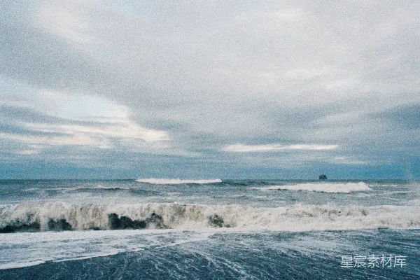 高清摄影 海边的波浪