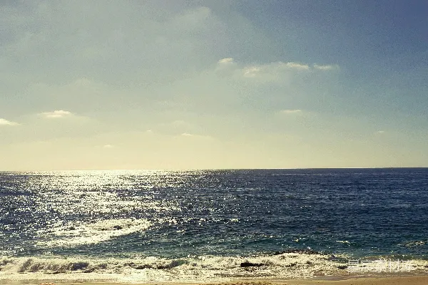 高清摄影 宁静的海岸线