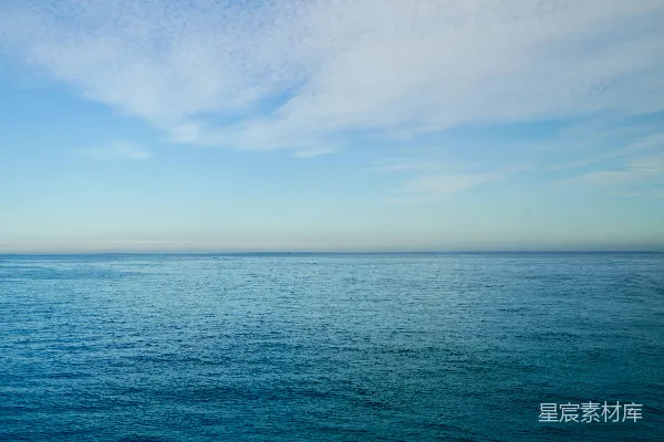 高清摄影 宁静的海平线