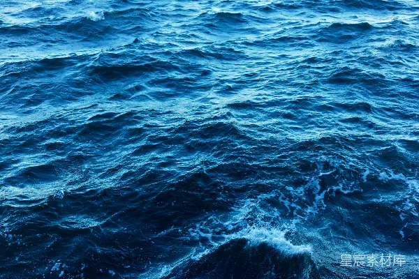高清摄影 深蓝的海洋波浪
