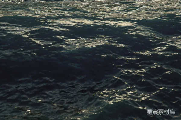高清摄影 波光粼粼的海面