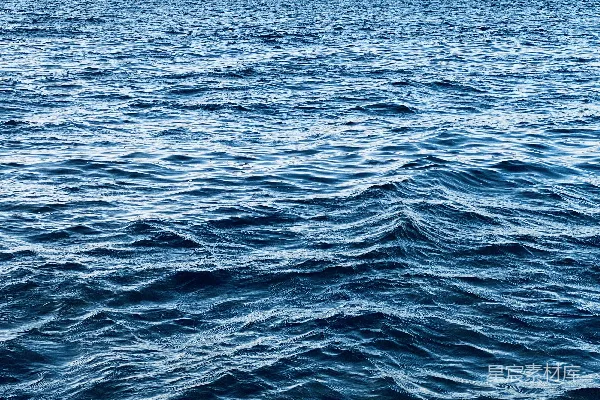 高清摄影 宁静的海洋波纹
