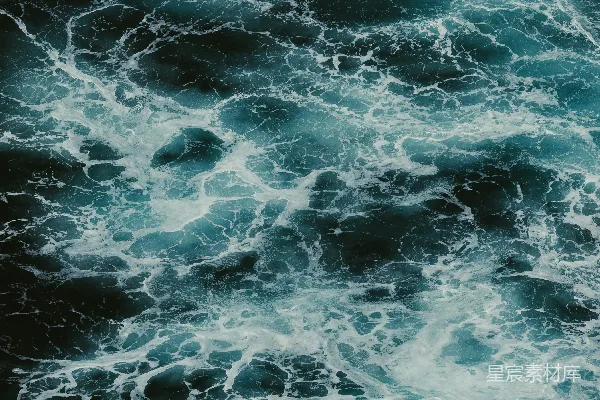 高清摄影 波涛汹涌的海洋