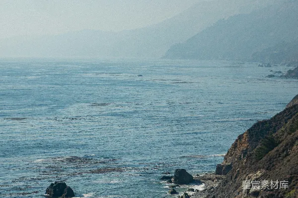高清摄影 宁静的海岸线