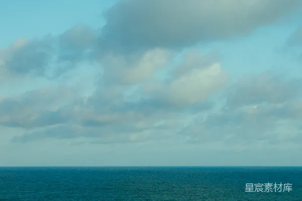 高清摄影 海上的孤岛