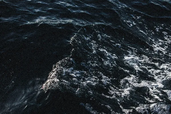 高清摄影 深蓝海浪