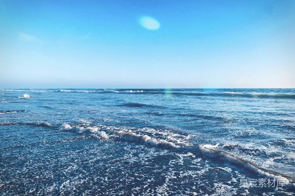 高清摄影 阳光下的海洋