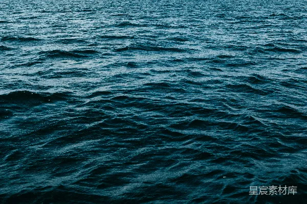 高清摄影 深蓝海面