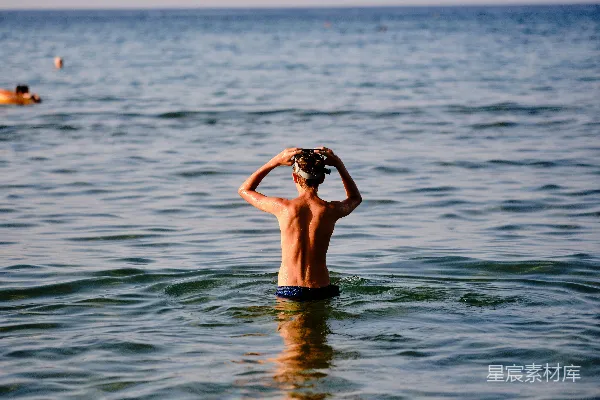 高清摄影 海滩上的夏日时光