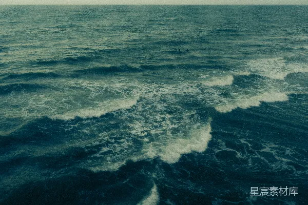 高清摄影 波涛汹涌的海洋