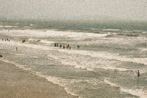 高清摄影 海边的宁静时光
