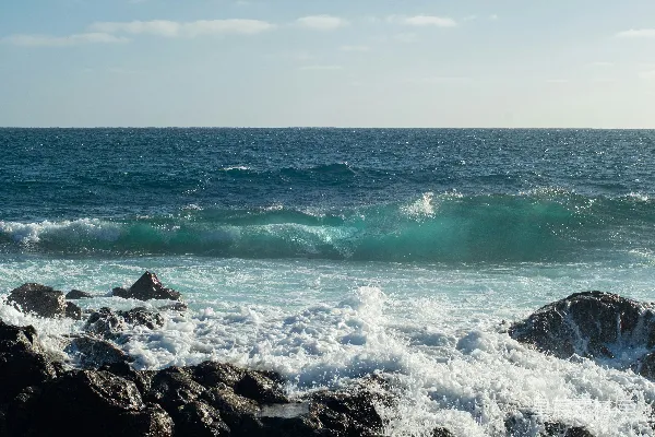 高清摄影 海岸浪花