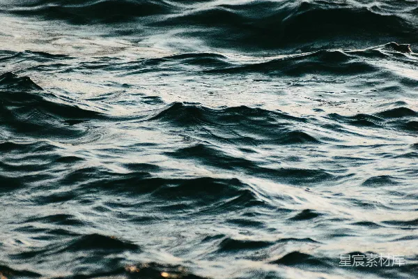 高清摄影 波涛汹涌的海洋