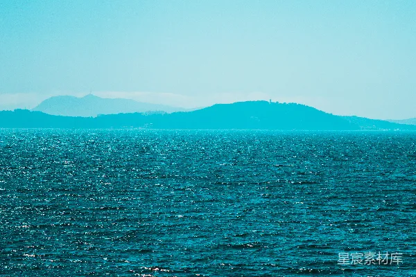 高清摄影 宁静的海岸线