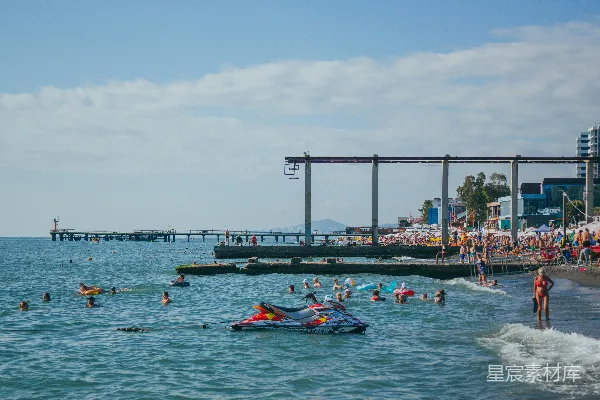 高清摄影 海滩上的夏日时光