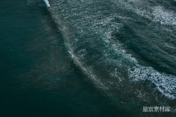 高清摄影 航拍海浪