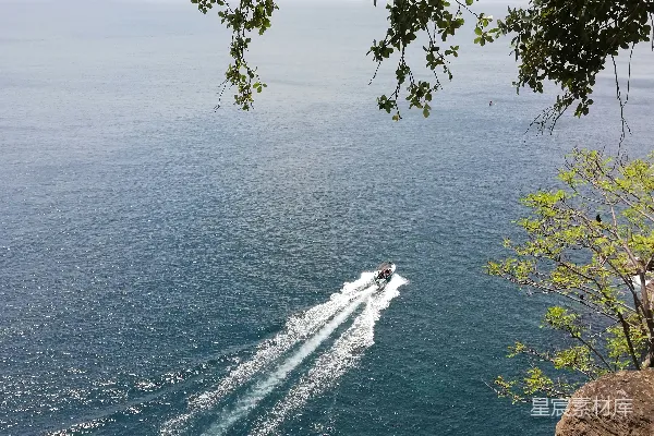 高清摄影 海上的速度与风景