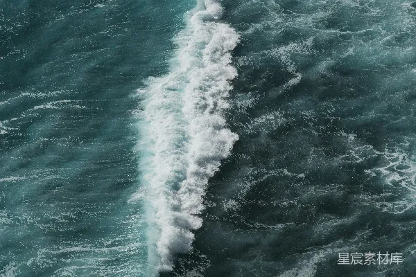 高清摄影 海浪的轨迹