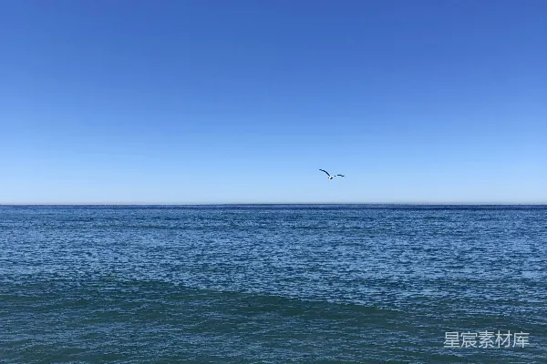 高清摄影 海天一色的宁静