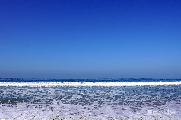 高清摄影 宁静的海岸线