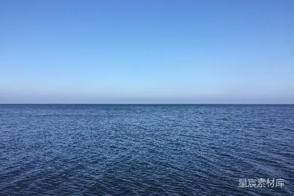 高清摄影 宁静的海平线
