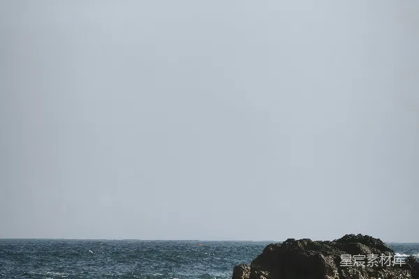 高清摄影 海浪与岩石