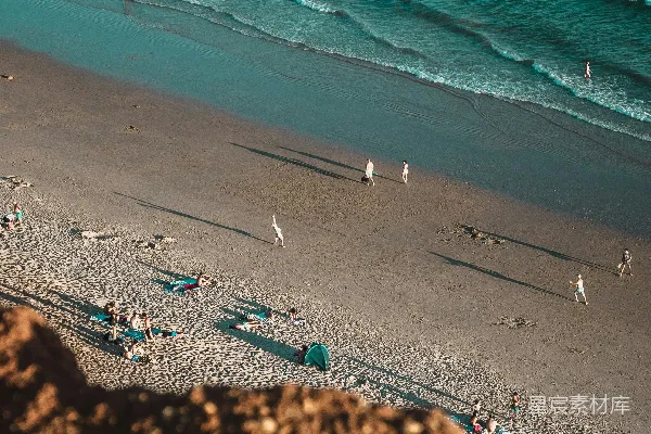 高清摄影 海滩上的夏日时光