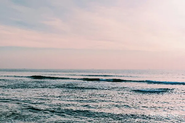 高清摄影 夕阳下的海景