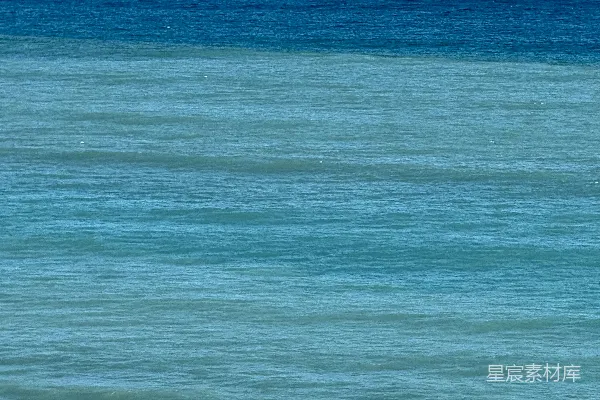 高清摄影 海天一色的宁静海岸