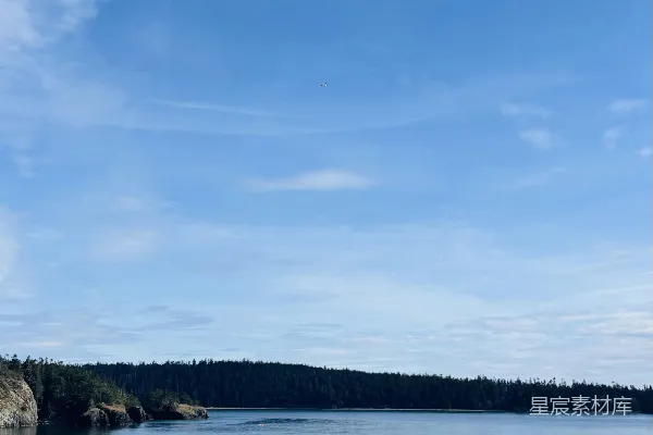 高清摄影 宁静的海岸风光